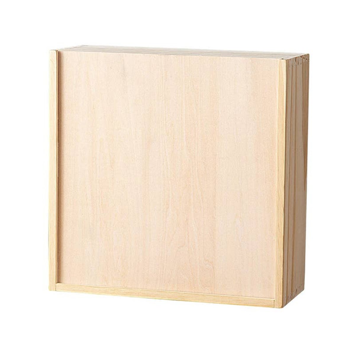 Unfinished Wood Gift Box: Small - Twirls + Twigs