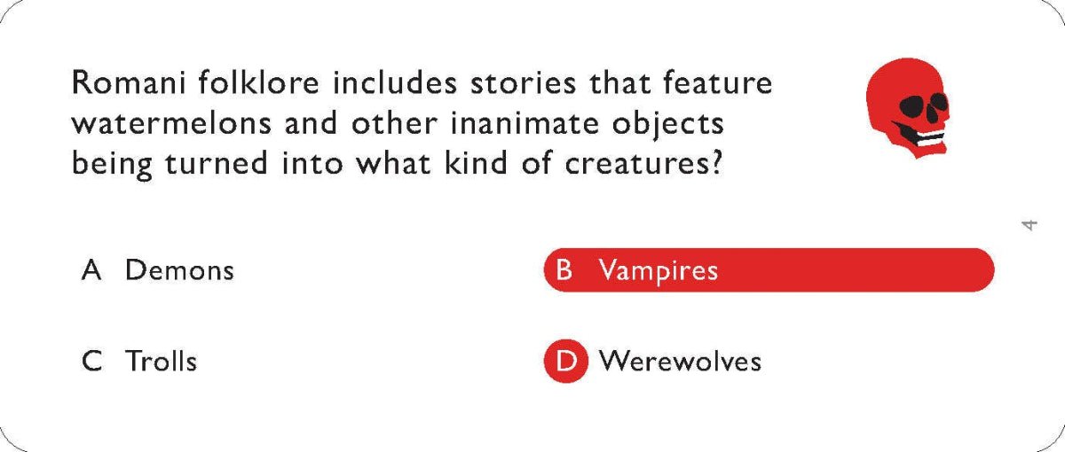 Horror Trivia - Twirls + Twigs