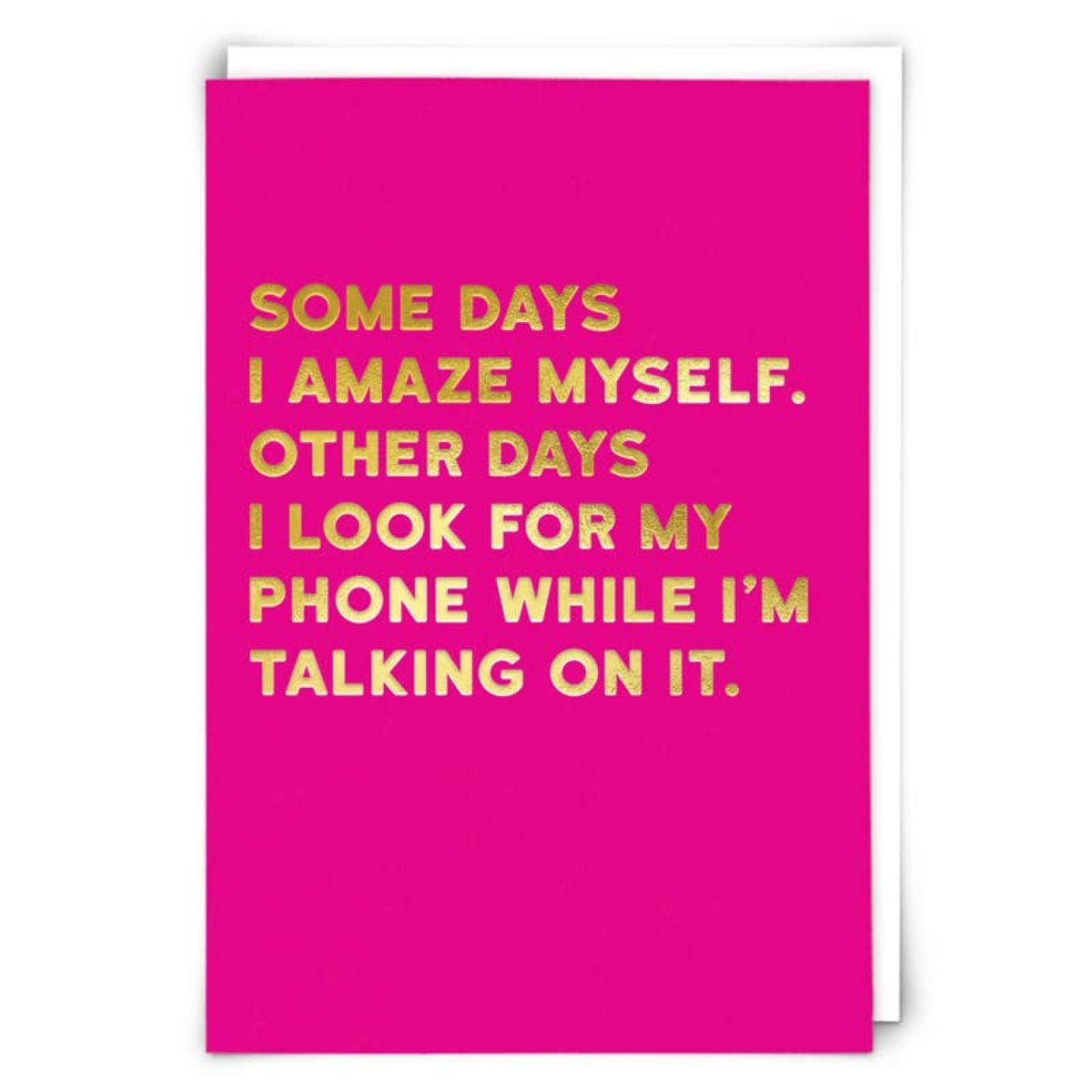 Amaze Humor Greeting Card - Twirls + Twigs