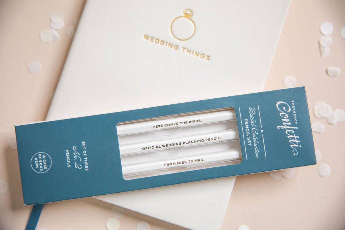 Bridal Celebration Pencils - Twirls + Twigs