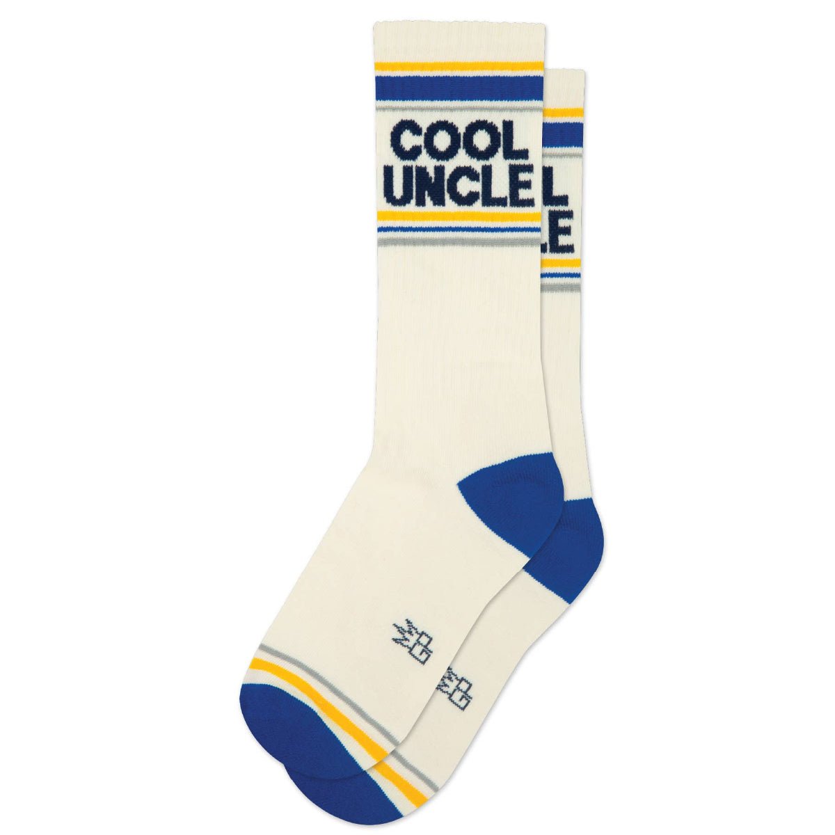 Cool Uncle Gym Crew Socks - Twirls + Twigs