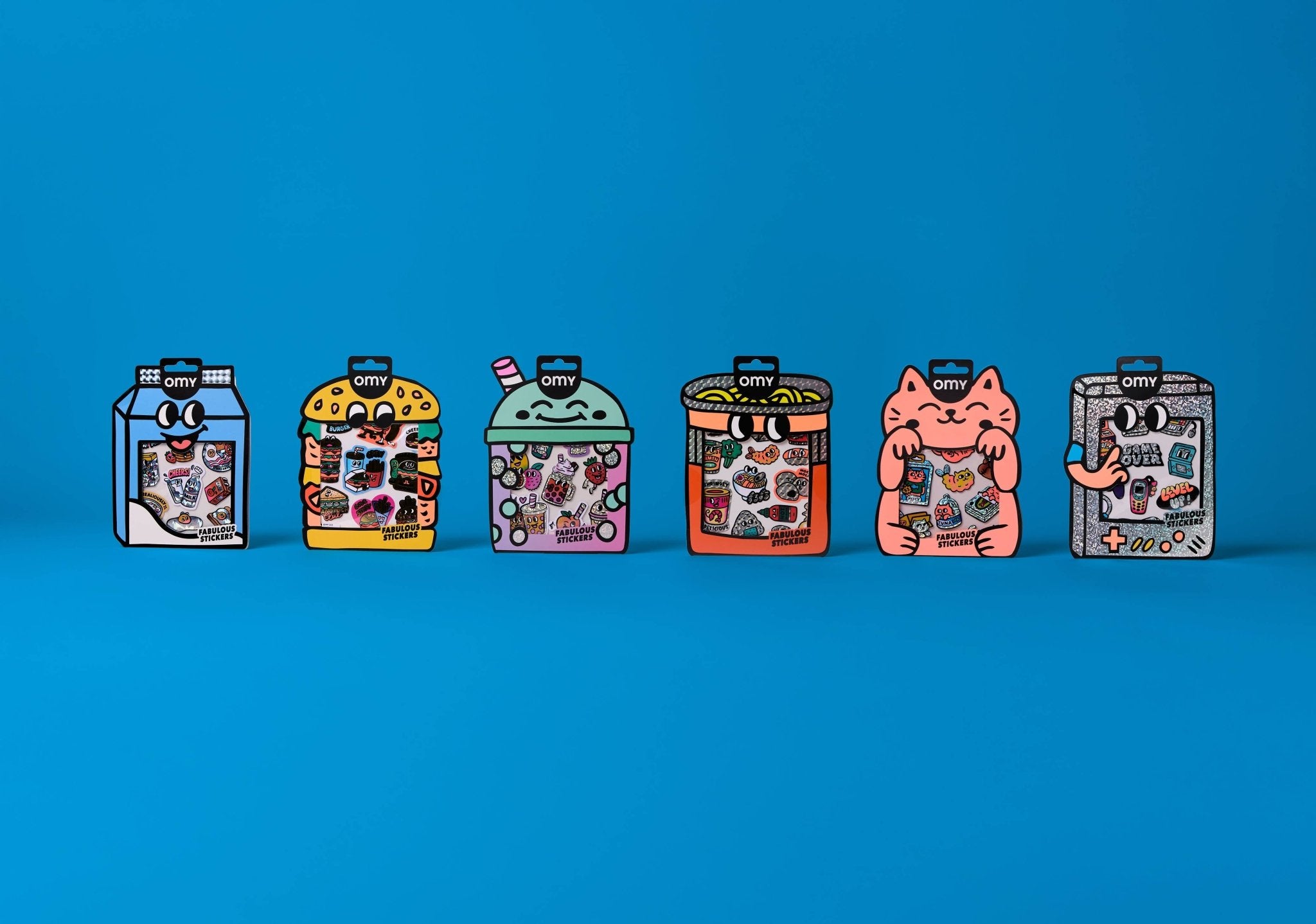 ASSORTED STICKERS - BIG SET - Twirls + Twigs