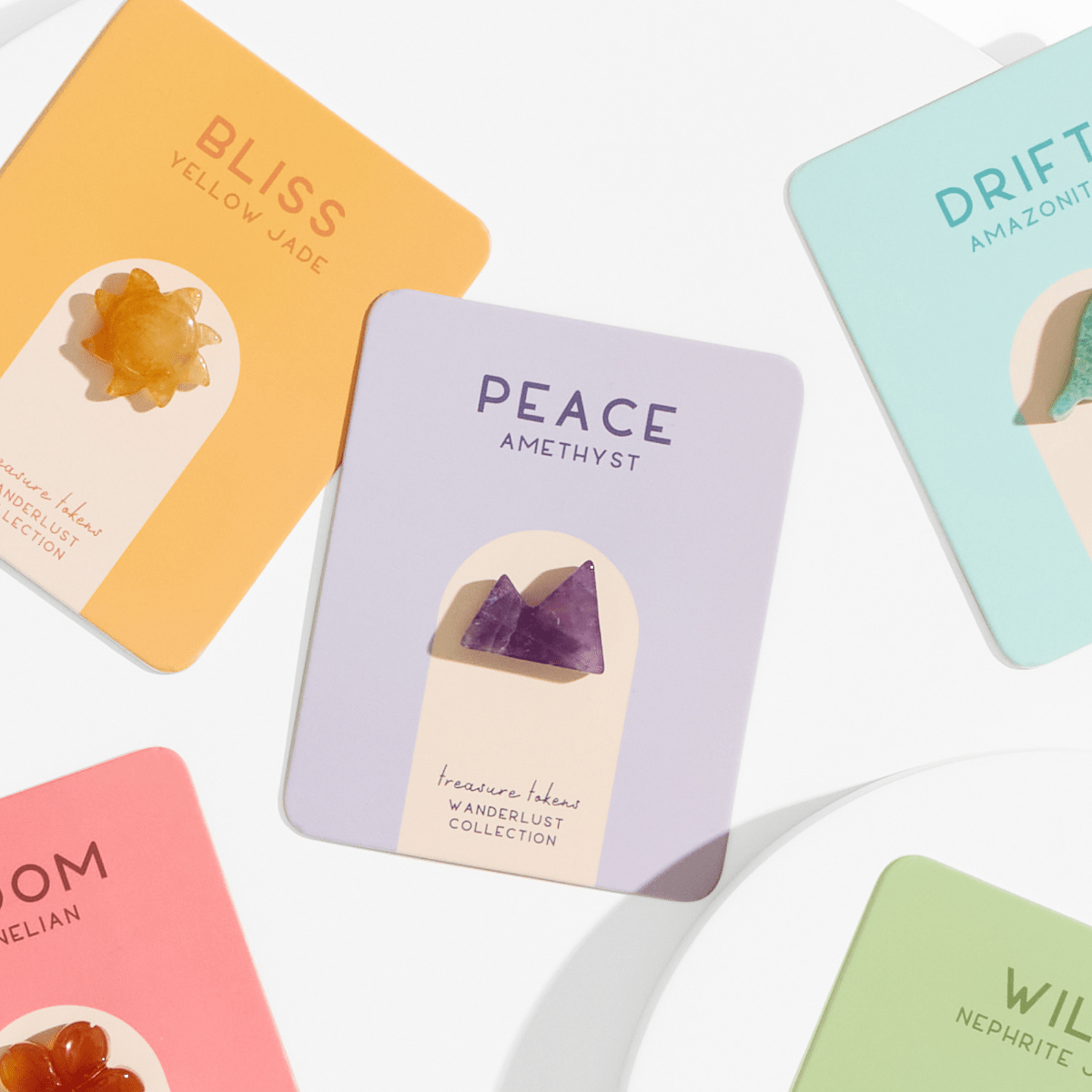 Mini Crystal Collection Asst | Treasure Tokens: Wanderlust - Twirls + Twigs