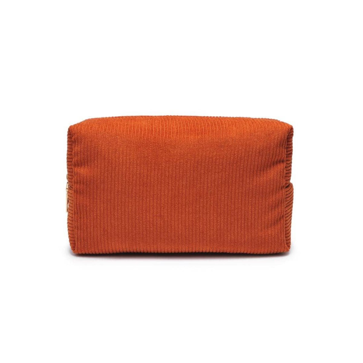 Cordially Yours - Corduroy Cosmetic & Travel Organizer Pouch: Natural - Twirls + Twigs