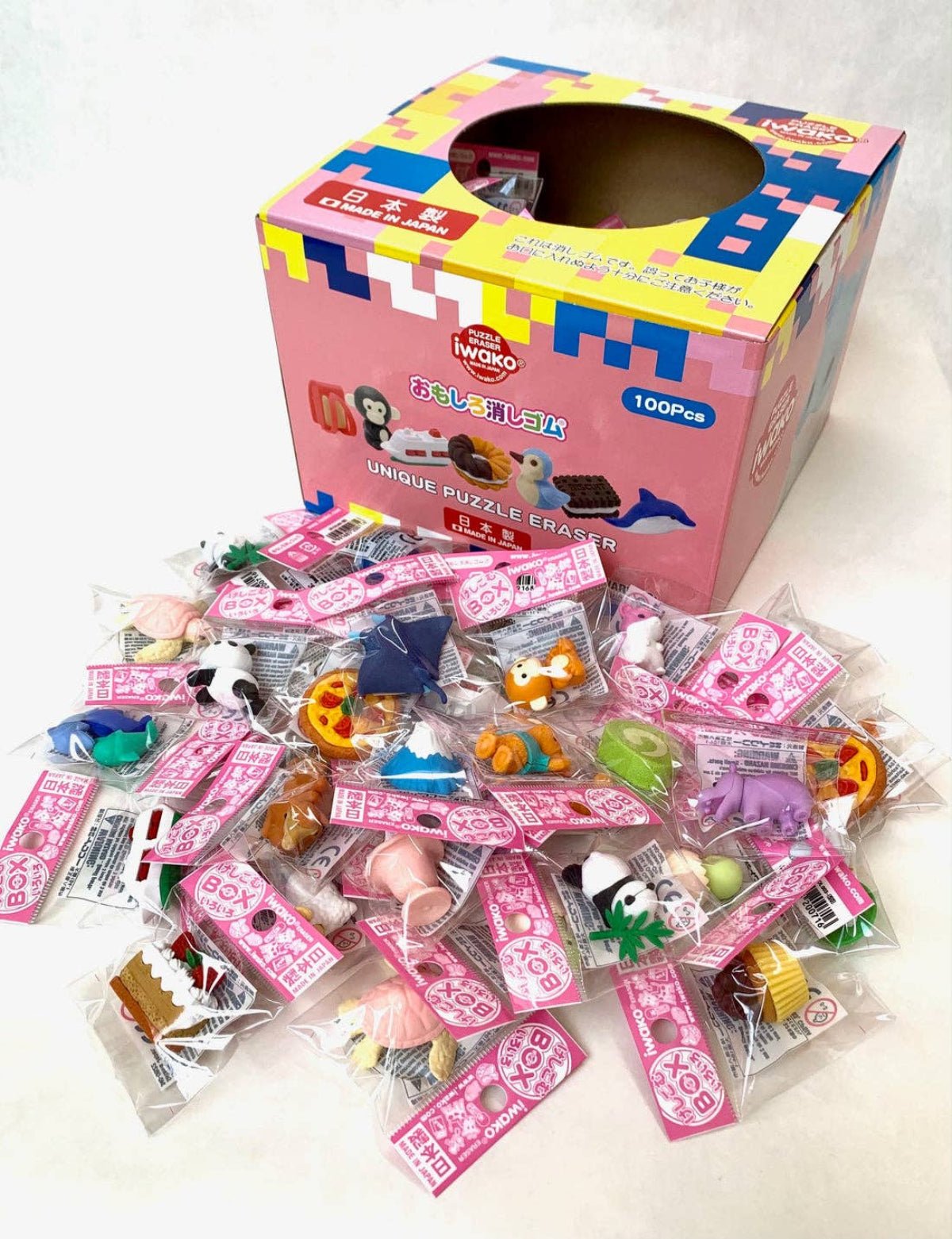 Iwako Mini Japanese Erasers - singles - Twirls + Twigs