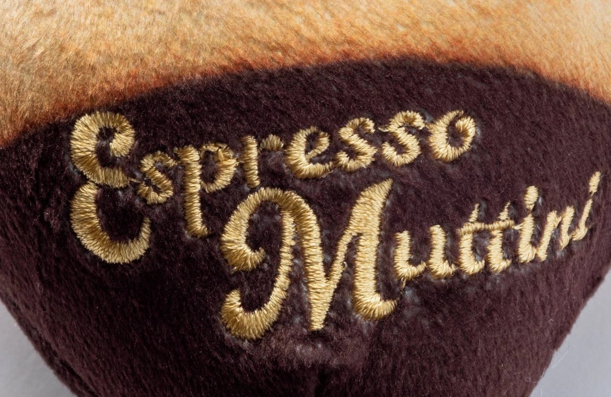 Espresso Muttini- dog toy - Twirls + Twigs
