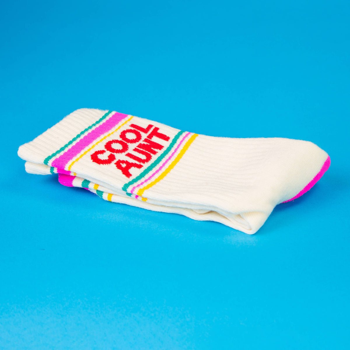 Cool Aunt Gym Crew Socks - Twirls + Twigs