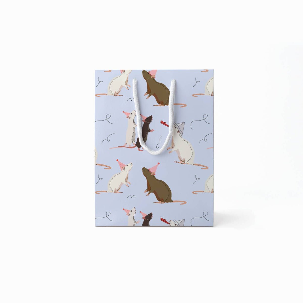 Rat Party Gift Bag: Small - Twirls + Twigs