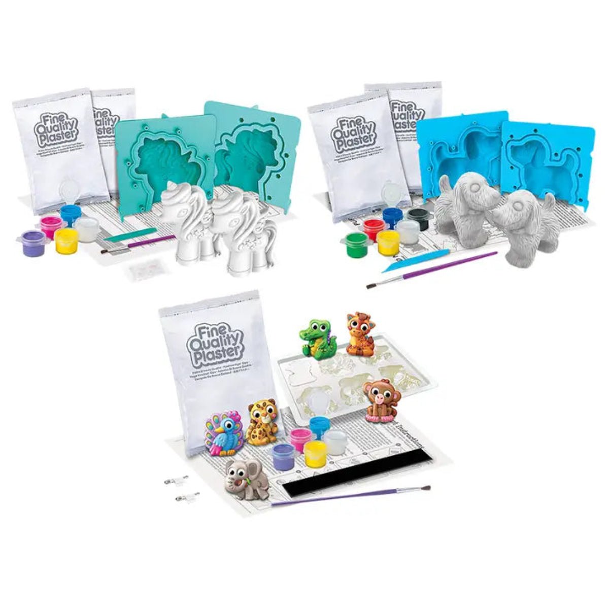 Mould & Paint kits - Twirls + Twigs