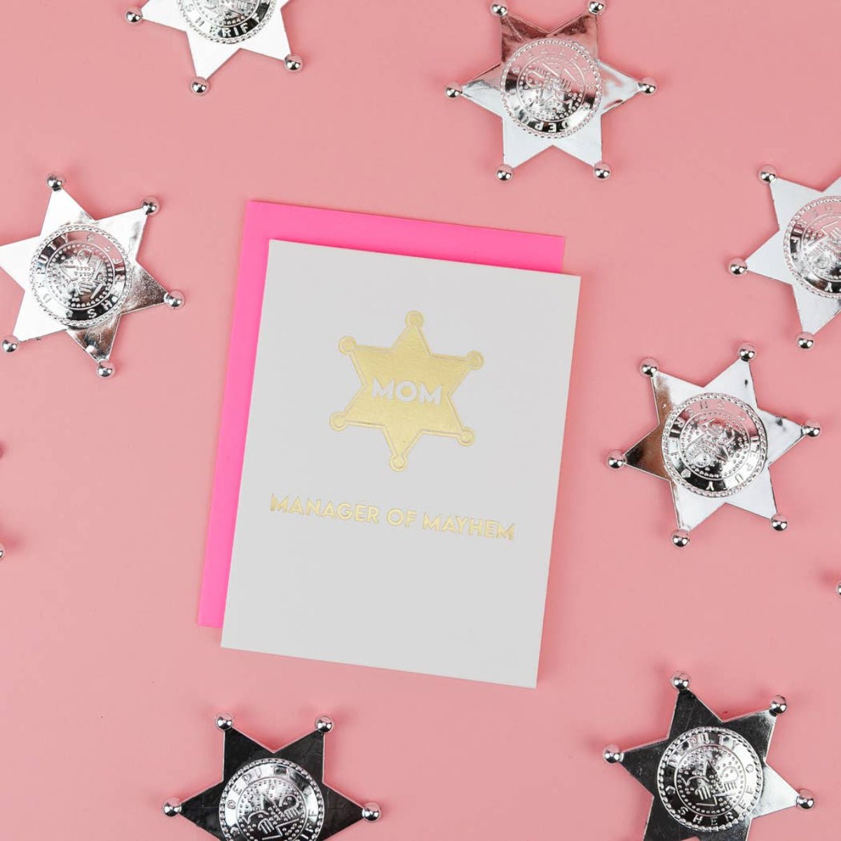 Mom - Manager of Mayhem - Mother's Day Card - Twirls + Twigs