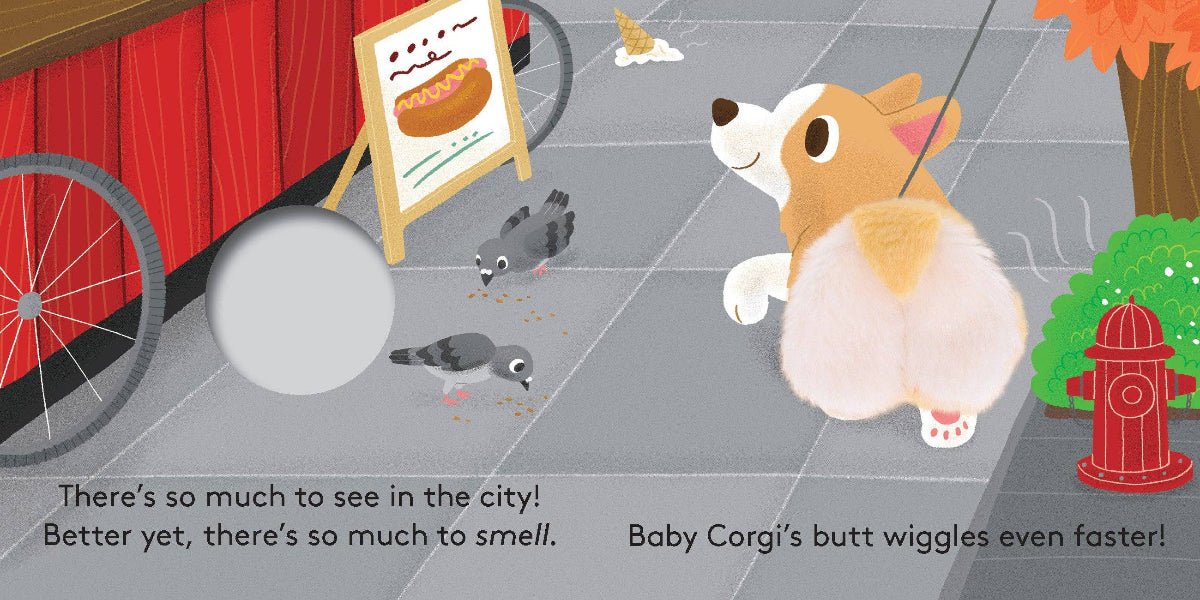 Baby Corgi Butt: Little Finger Puppet Book - Twirls + Twigs