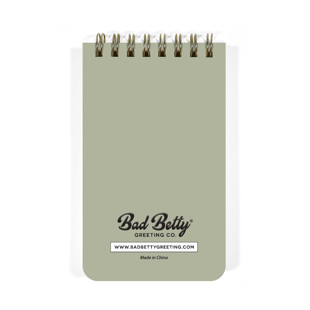 Jumping to Conclusion - 3x5 Spiral Memo Notepad - Twirls + Twigs