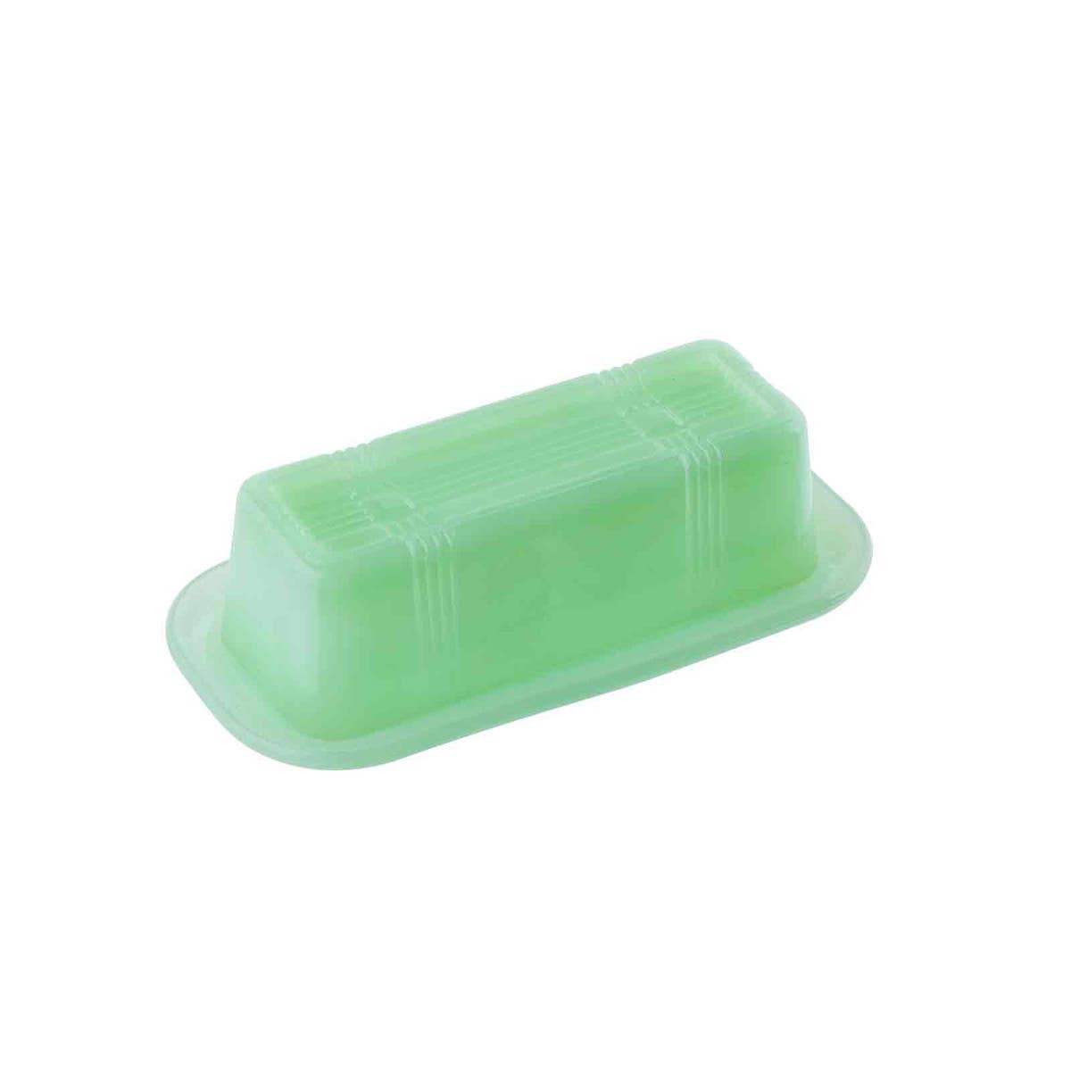 Jadeite Glass Collection Butter Dish - Twirls + Twigs