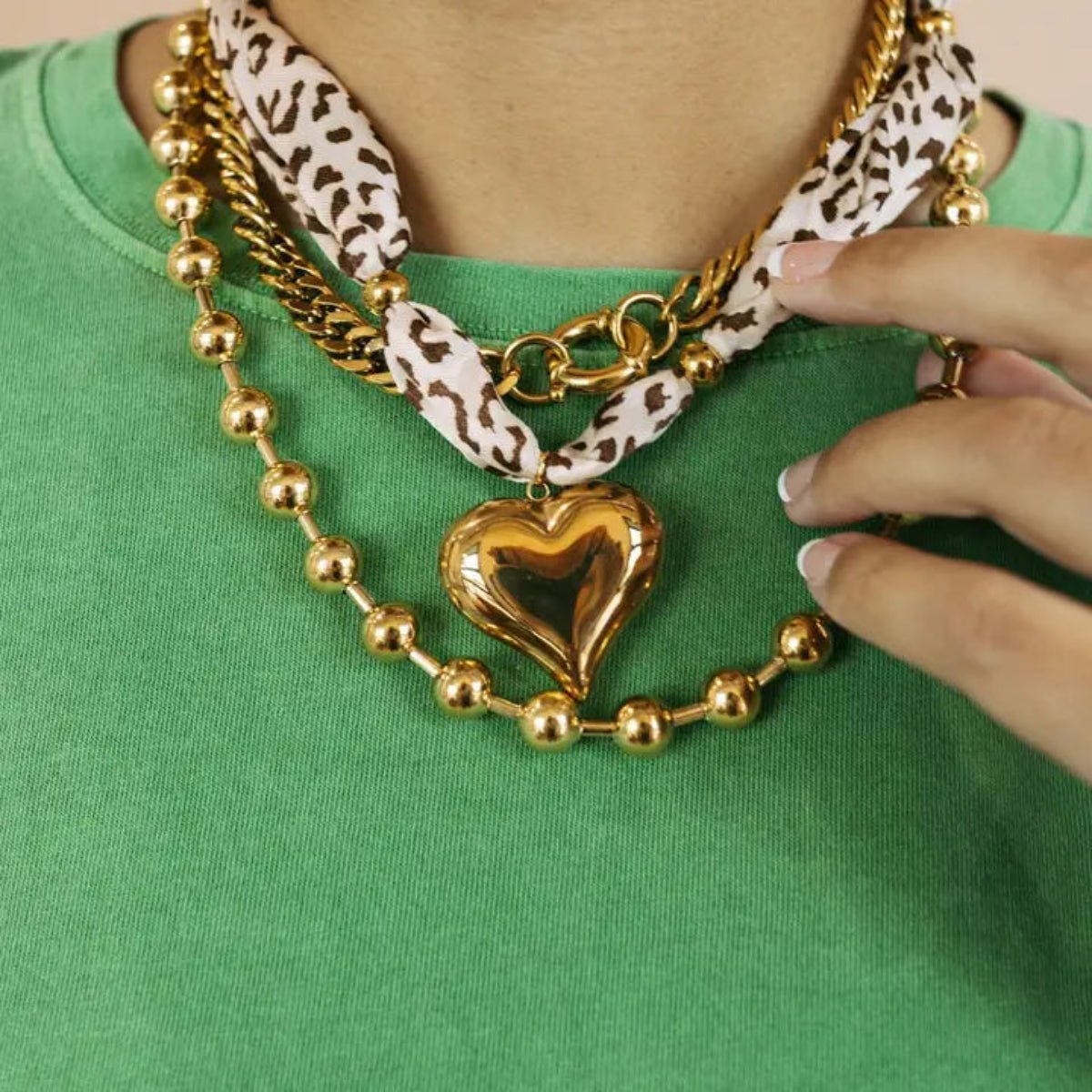 Barbara Beaded Necklace - Twirls + Twigs