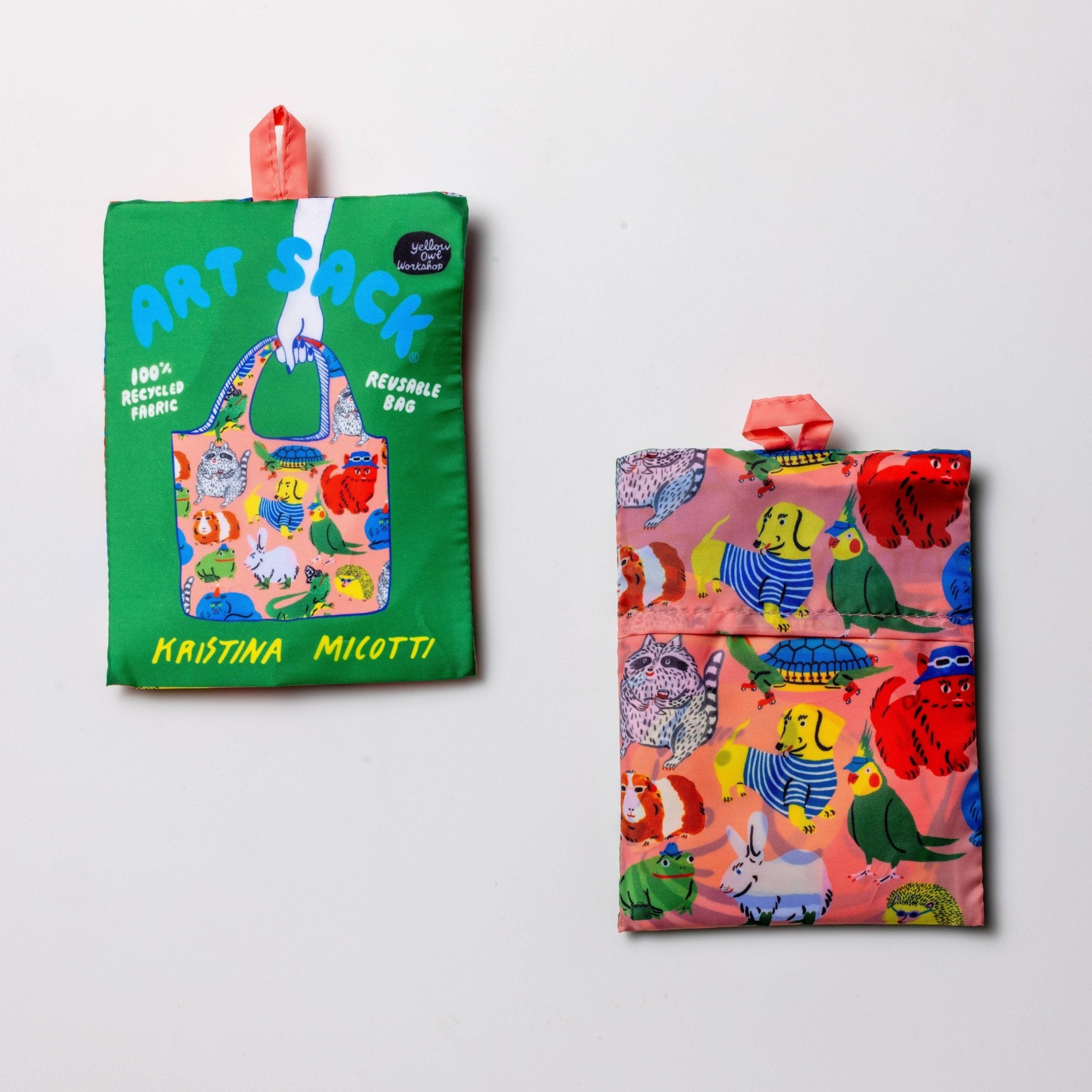 Cool Critters Art Sack® by Kristina Micotti - Twirls + Twigs