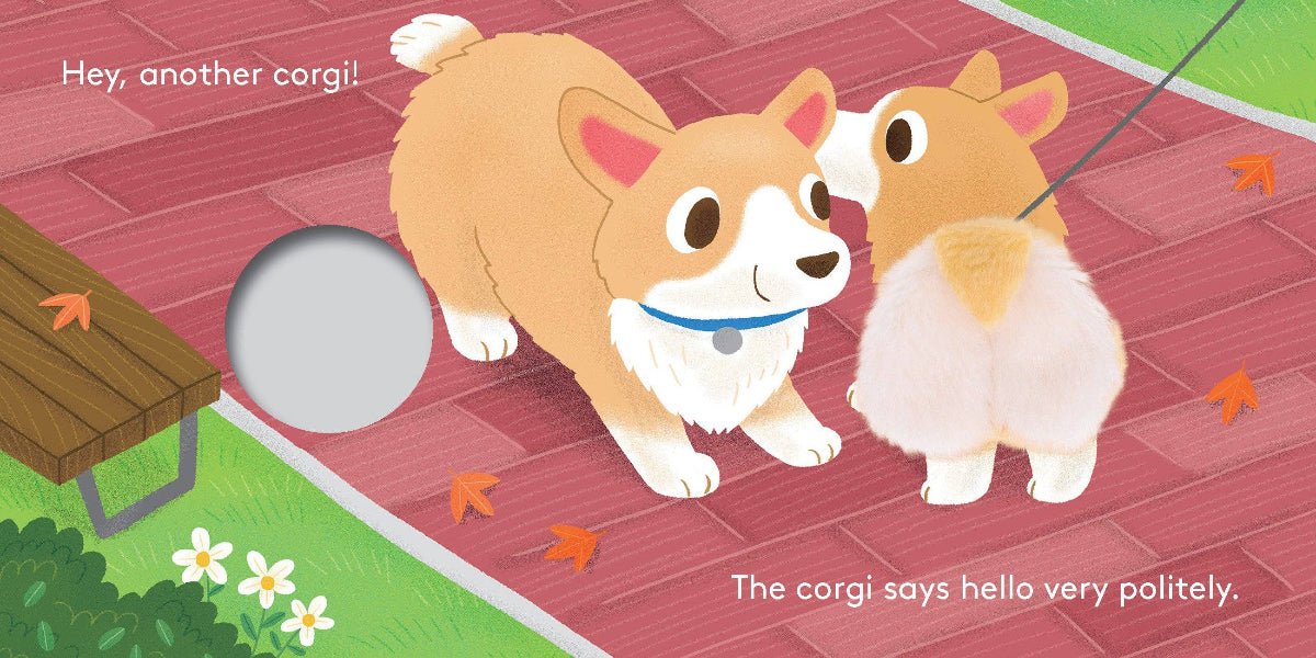Baby Corgi Butt: Little Finger Puppet Book - Twirls + Twigs