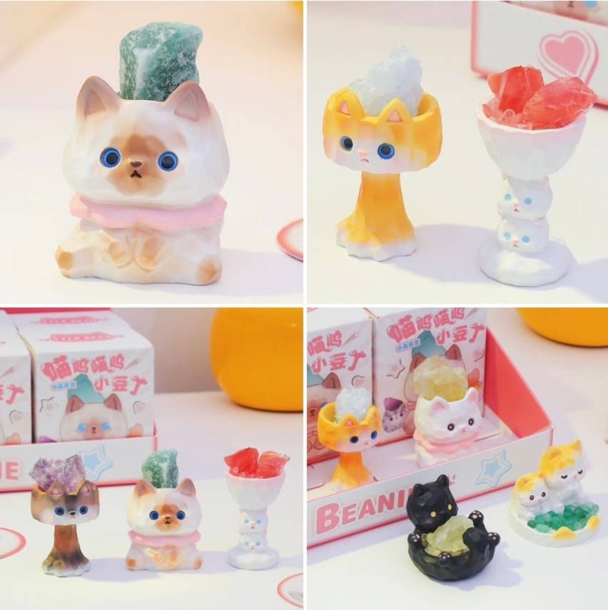 Kitty Cat Crystal Blind Box - Twirls + Twigs