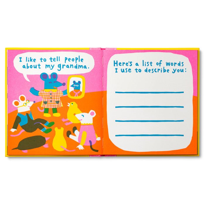 Grandma, I Made You A Book - Twirls + Twigs