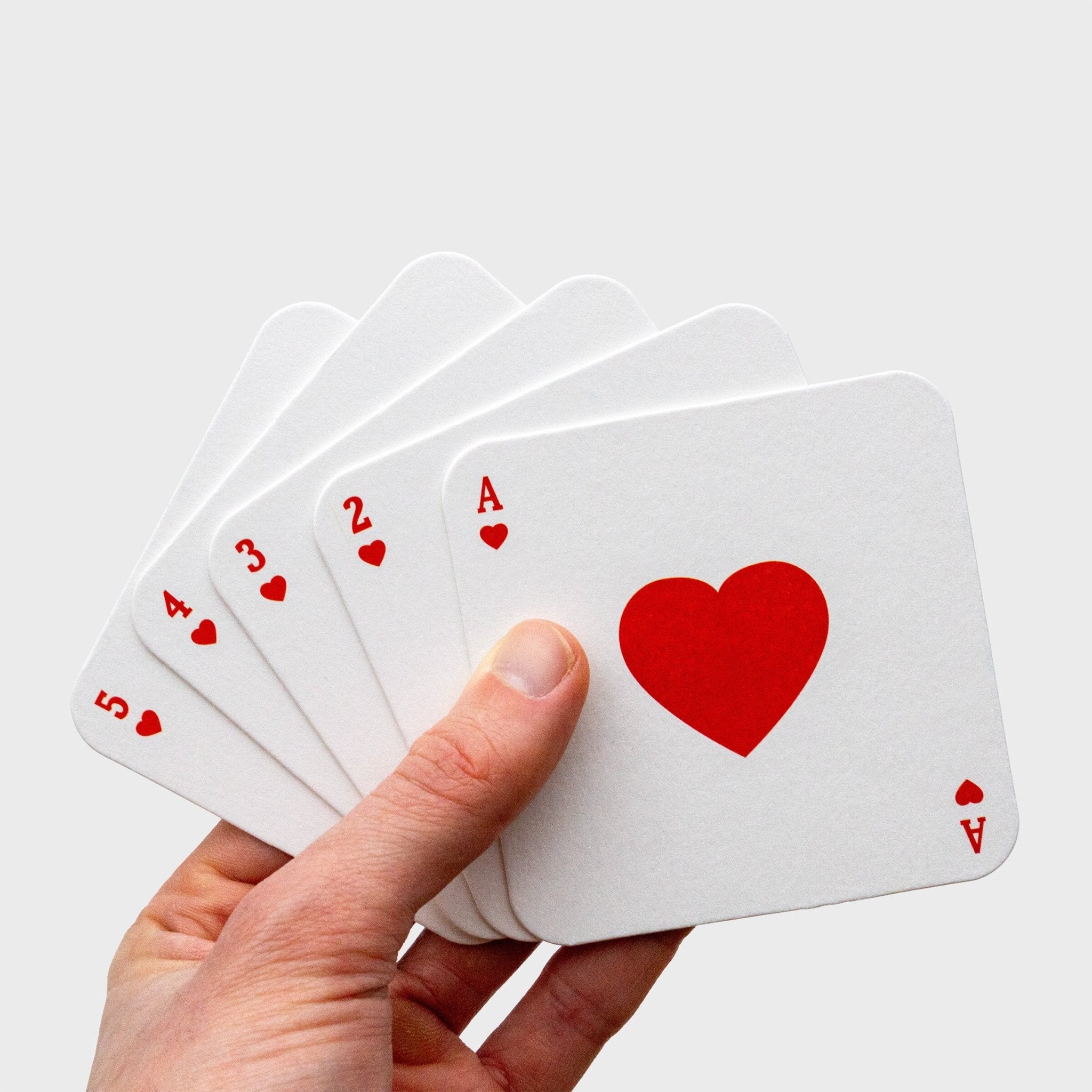 Playing Card Drink Mats - Twirls + Twigs