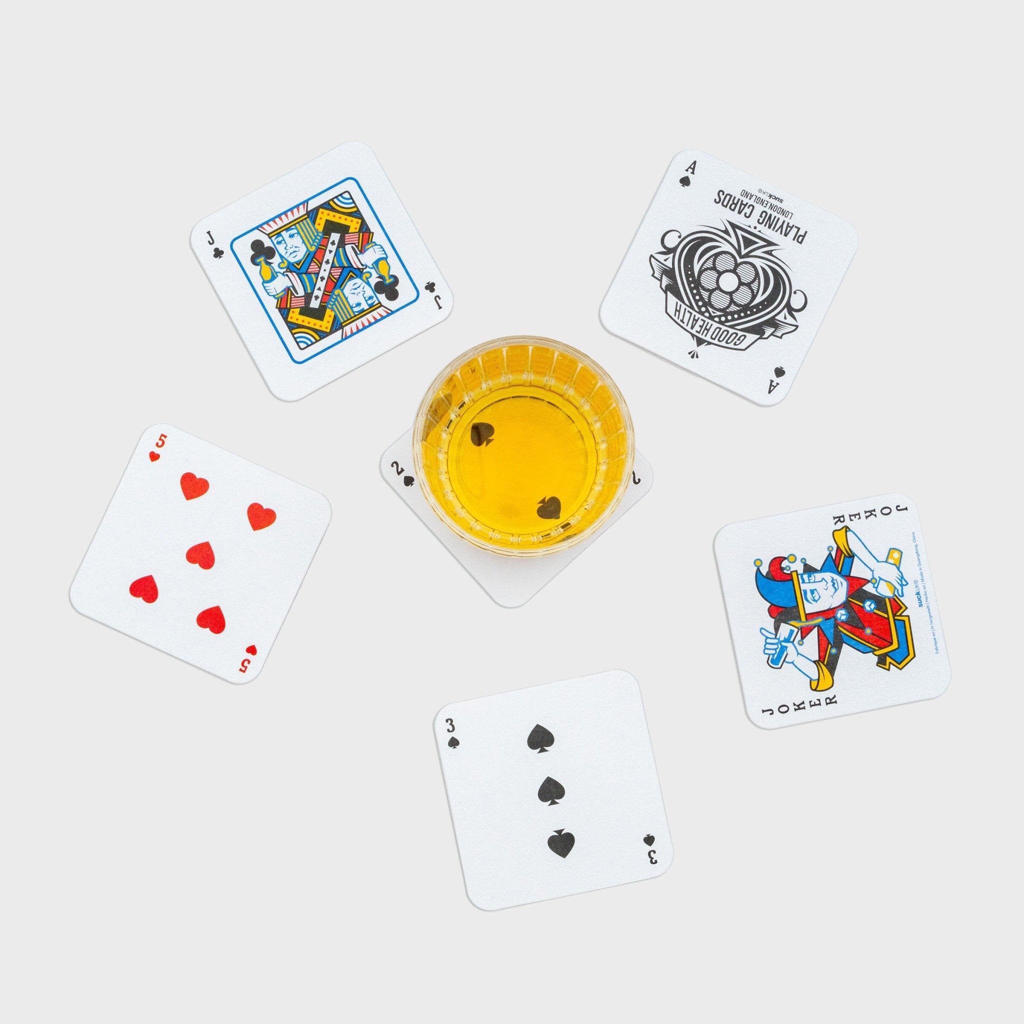 Playing Card Drink Mats - Twirls + Twigs
