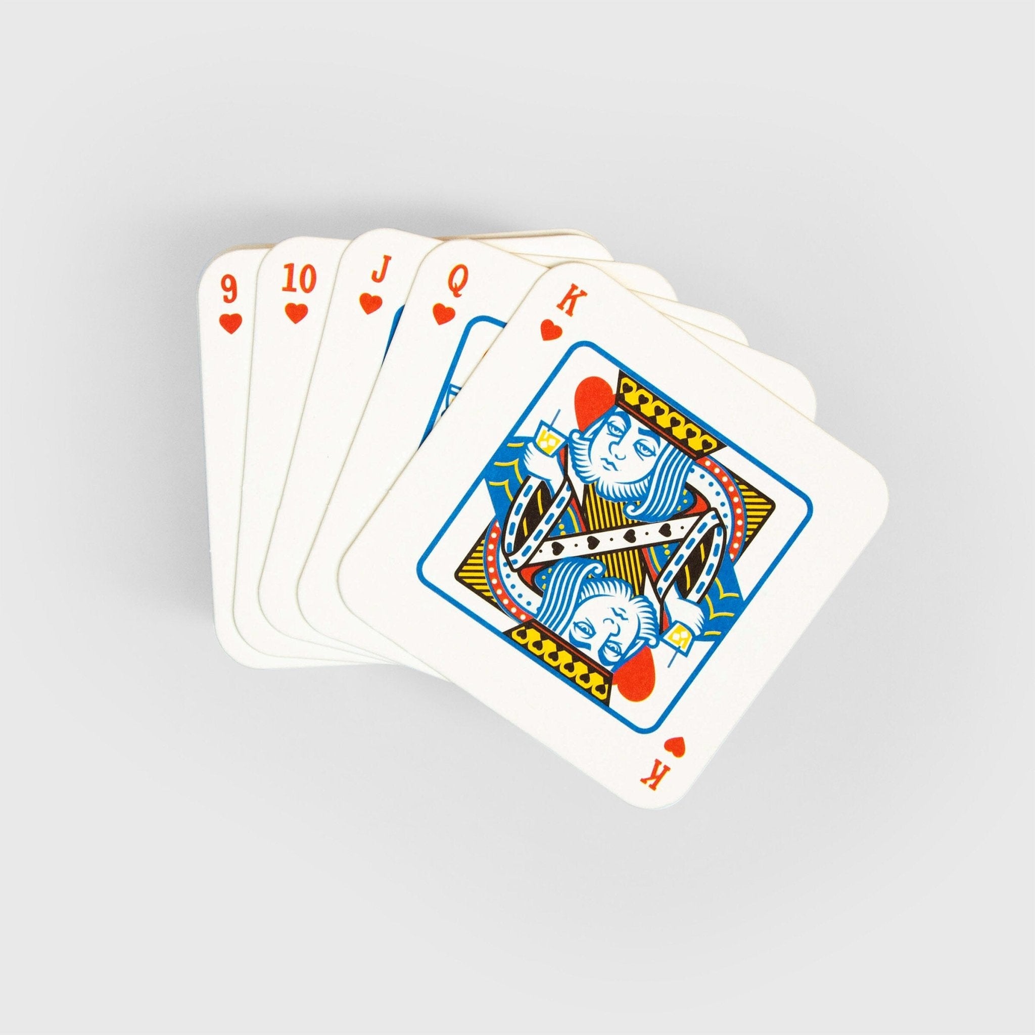 Playing Card Drink Mats - Twirls + Twigs