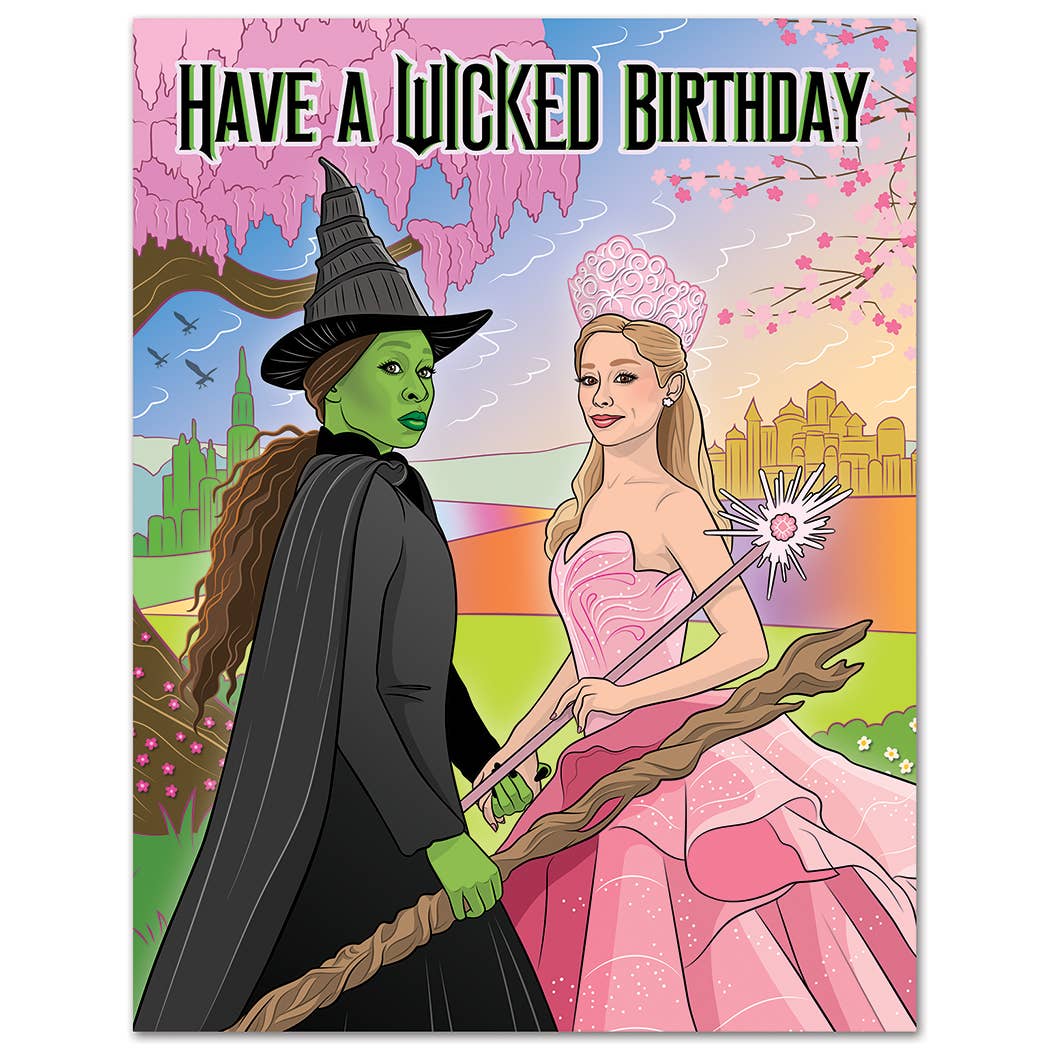 Have a Wicked Birthday Card - Twirls + Twigs