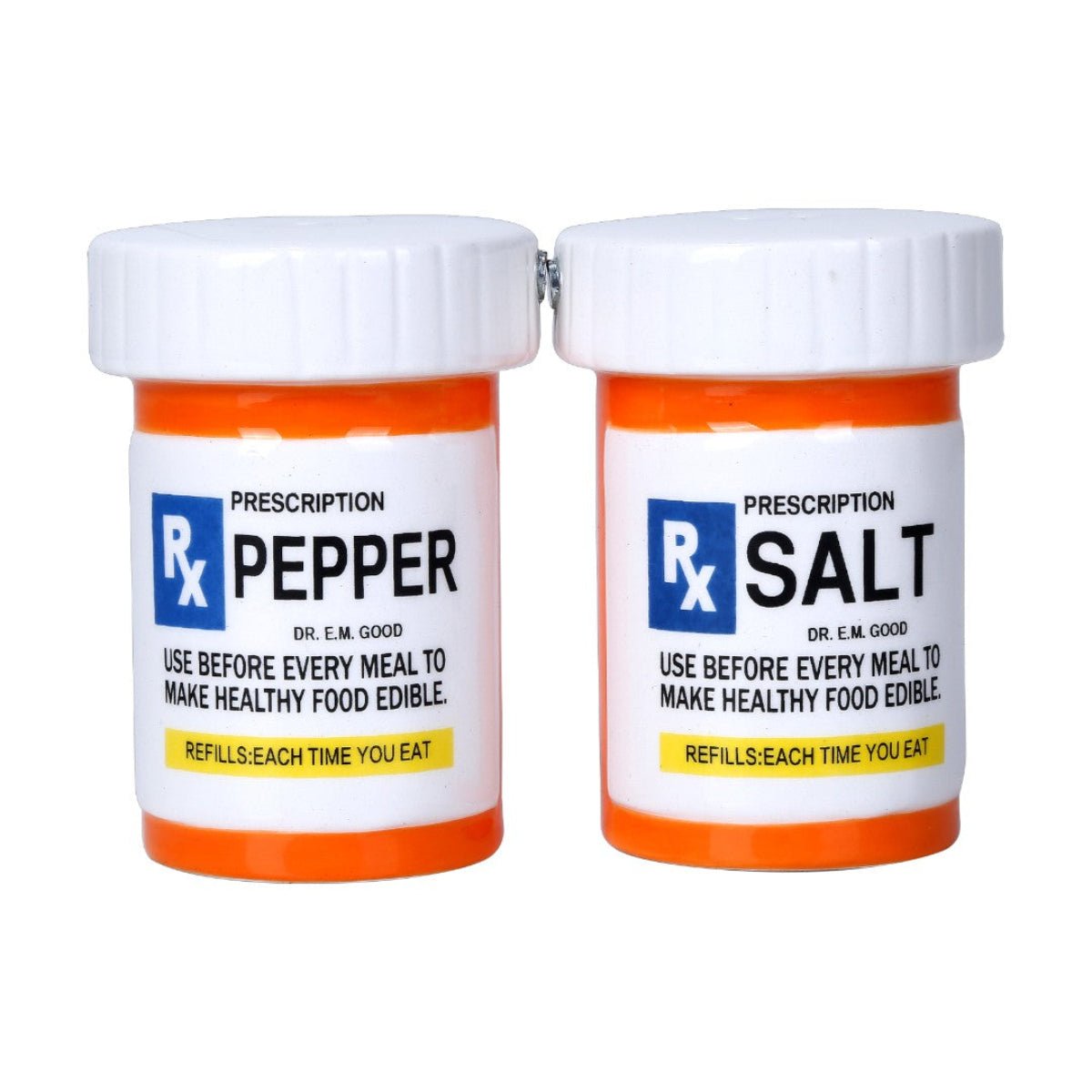 RX Bottle Salt & Pepper Shakers - Twirls + Twigs