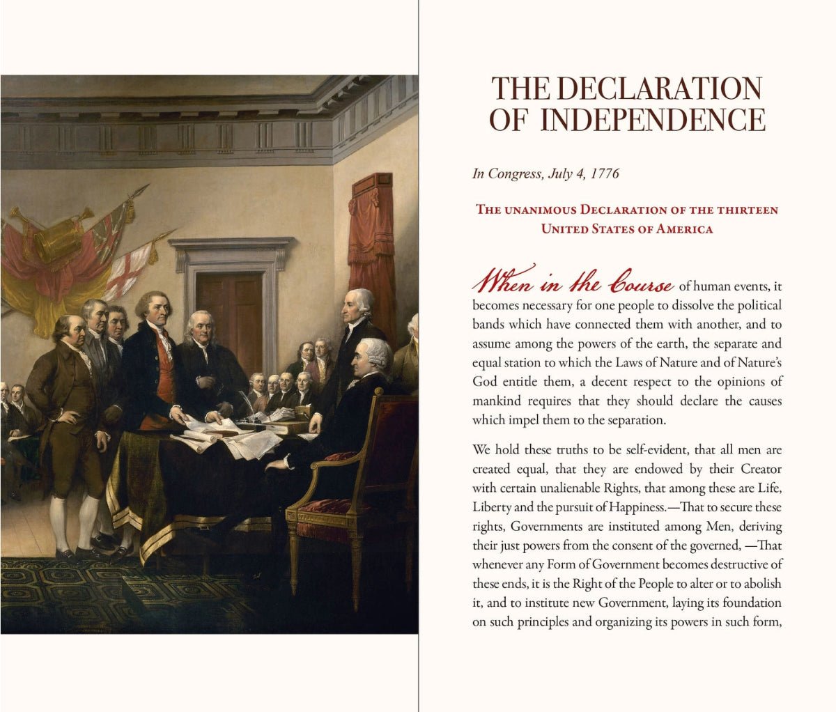 The Constitution of the United States of America - Twirls + Twigs