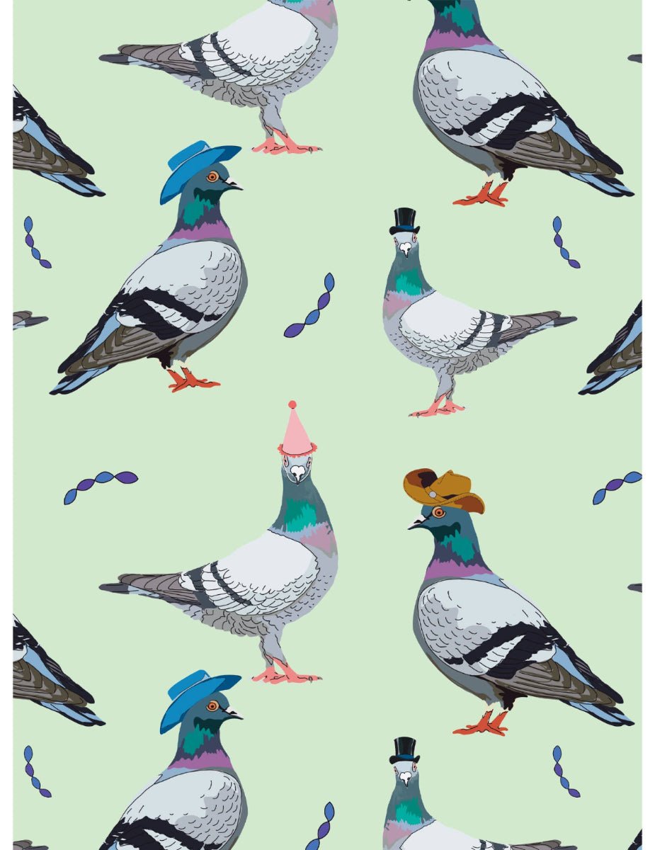 Pigeon Party Gift Bag: Large - Twirls + Twigs