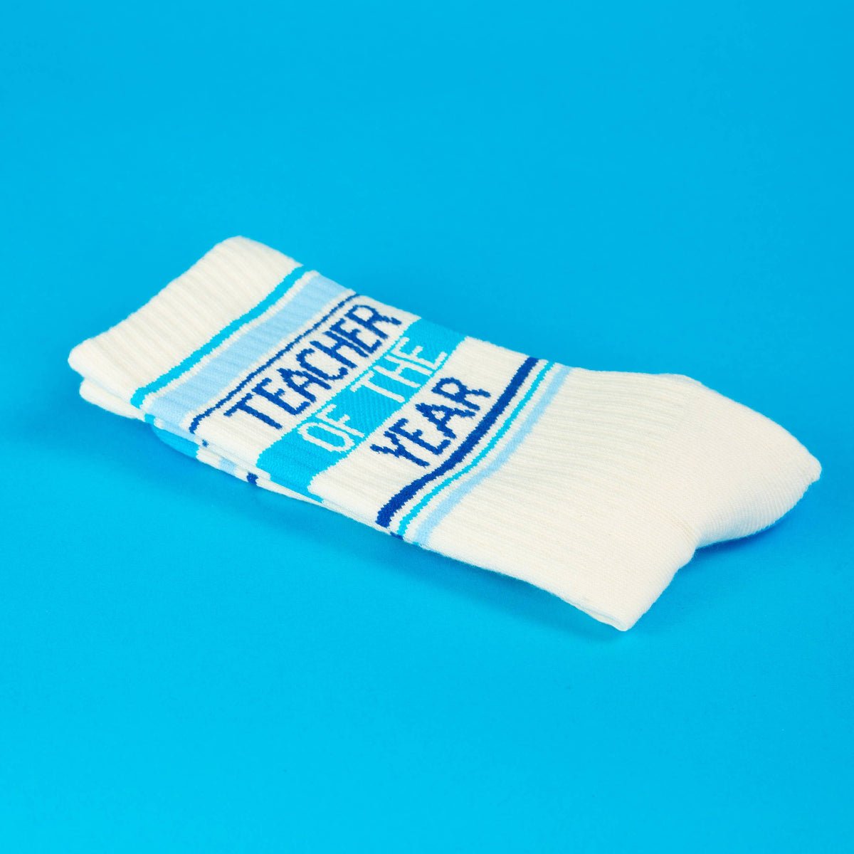 Teacher Of The Year Gym Crew Socks - Twirls + Twigs