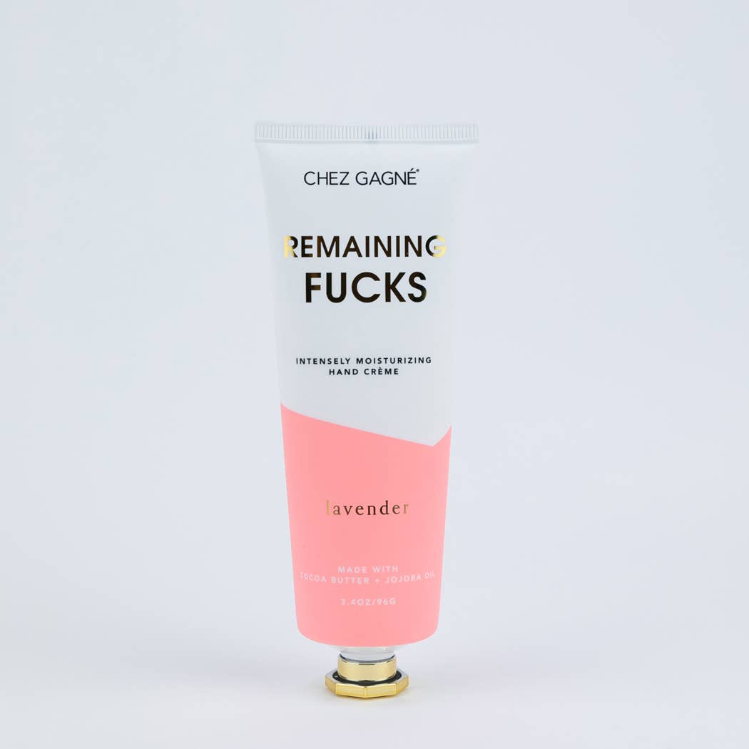 Remaining Fucks - Lavender - Clean + Vegan Hand Crème 3.4oz - Twirls + Twigs