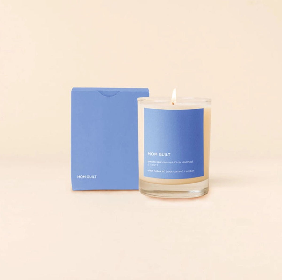 Candle Rocks Glass - Life: Mom Guilt - Twirls + Twigs
