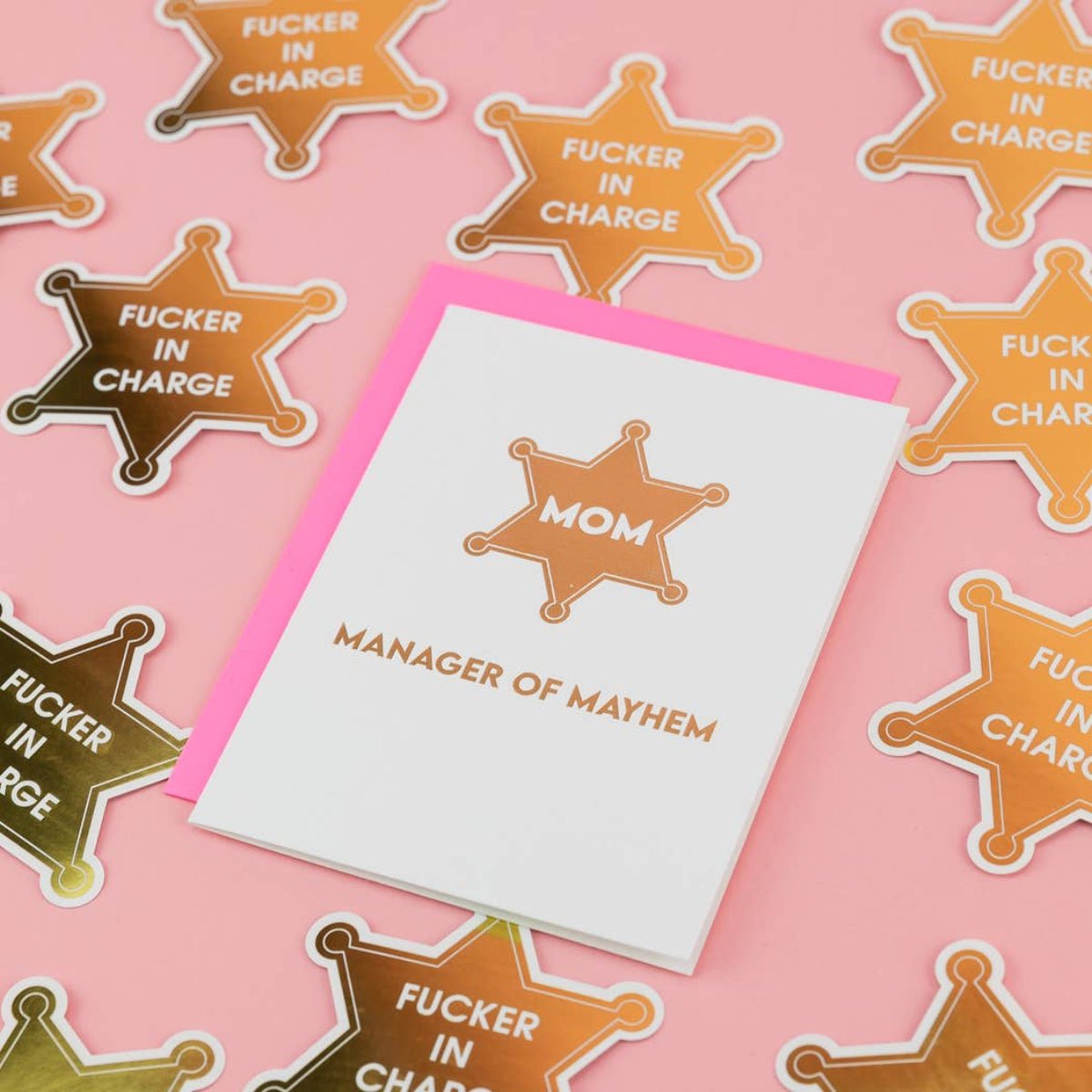 Mom - Manager of Mayhem - Mother's Day Card - Twirls + Twigs