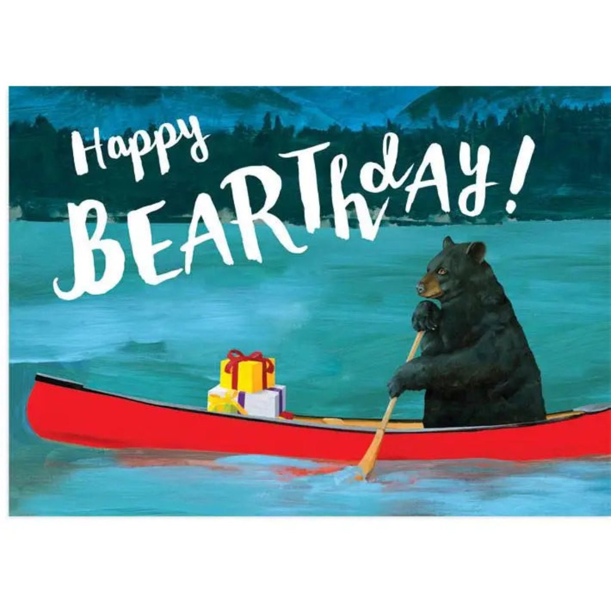 Bear Birthday Card - Twirls + Twigs