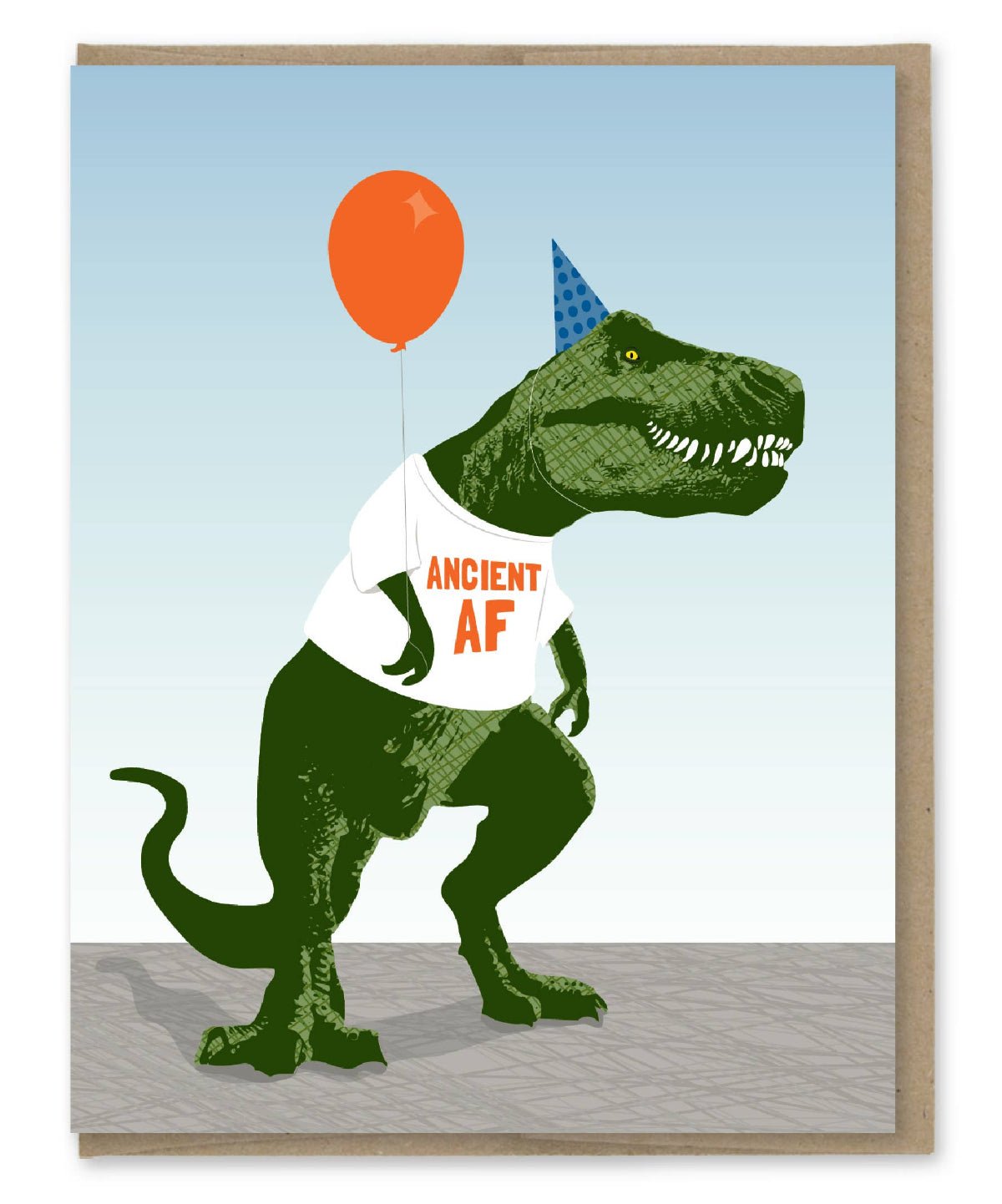 Ancient AF Birthday Card - Twirls + Twigs