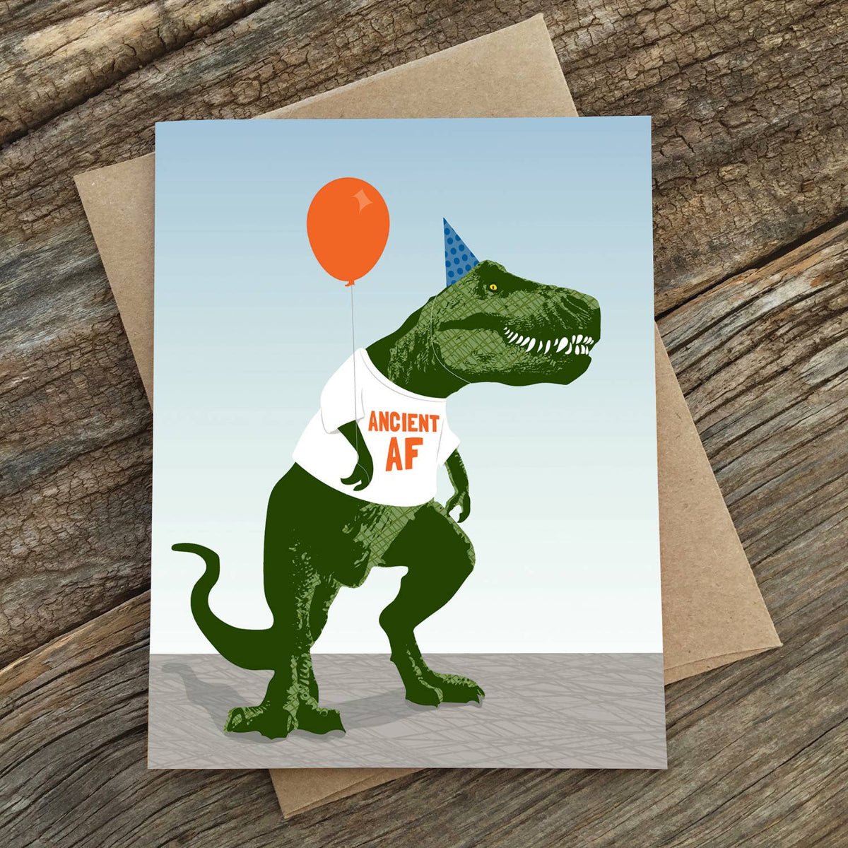 Ancient AF Birthday Card - Twirls + Twigs