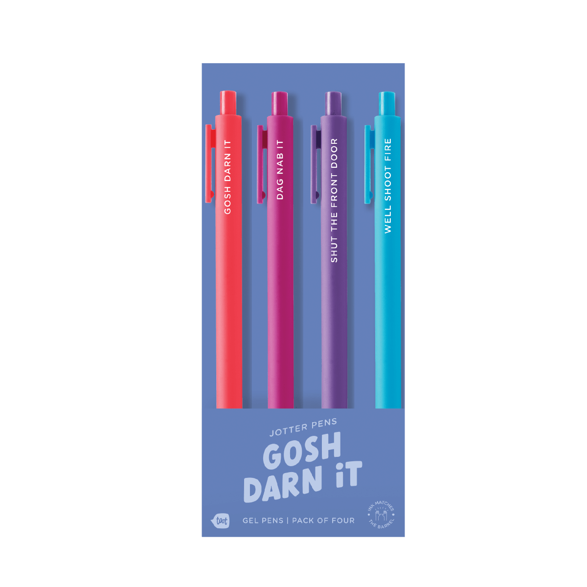 Jotter Sets 4 Pack : Gosh Darn It - Twirls + Twigs