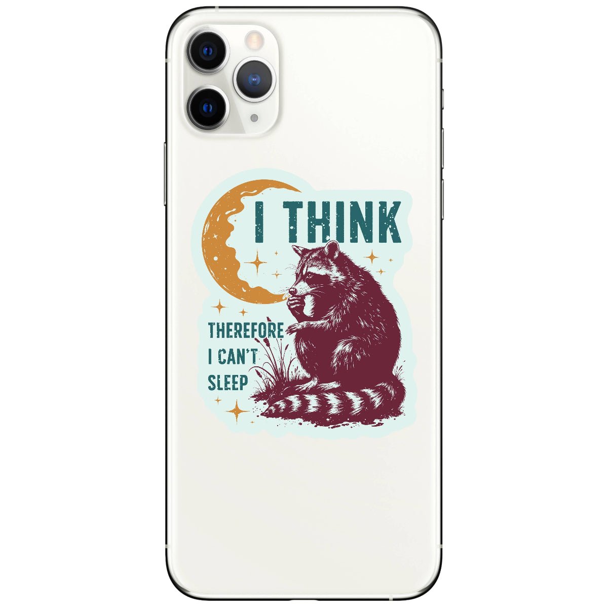 Mental Health Humor Cute Anxiety Vinyl Sticker - Twirls + Twigs