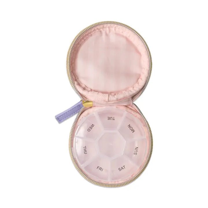 Vegan Leather Pill Case - Twirls + Twigs