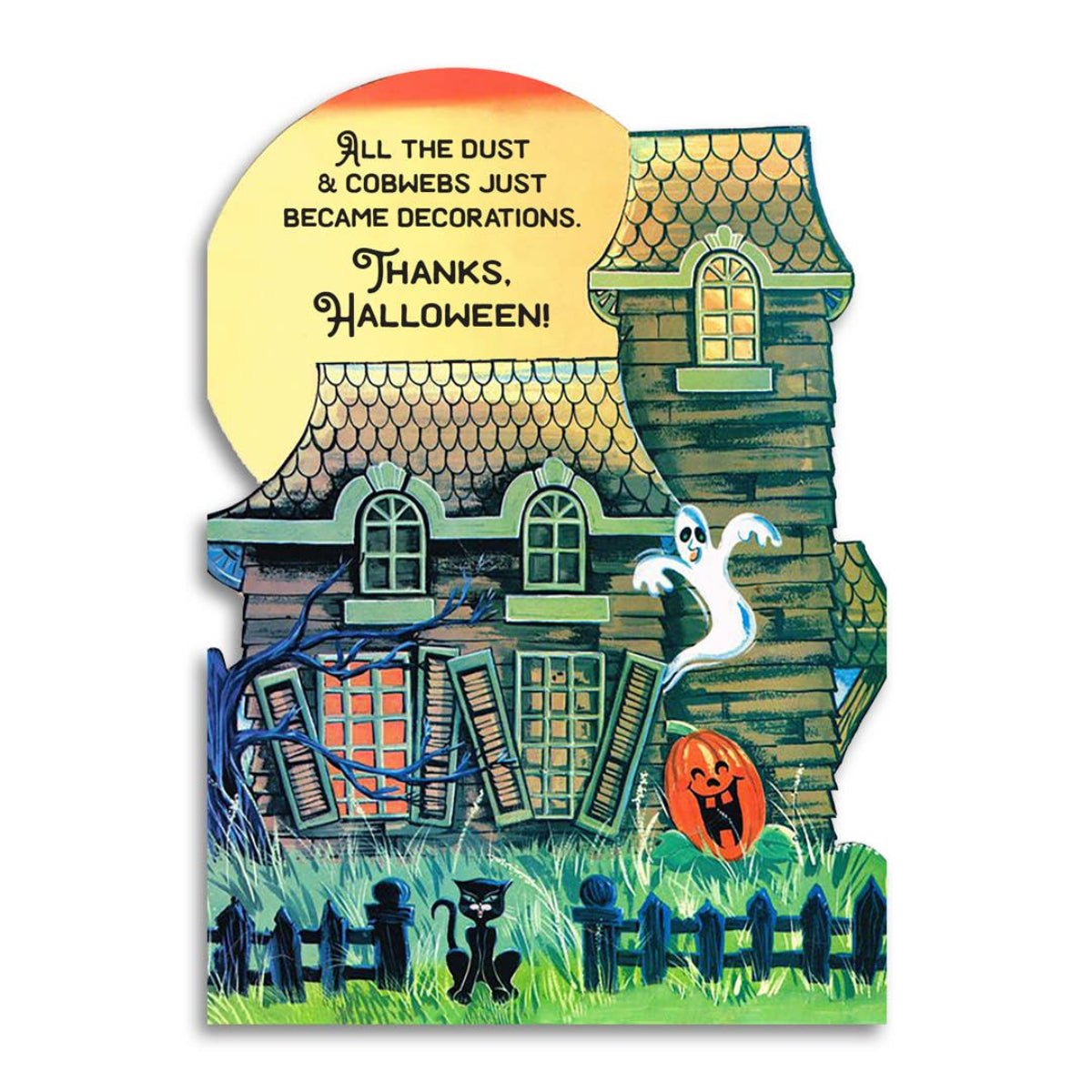 Dust & Cobwebs Just Became Decorations - Halloween Card - Twirls + Twigs