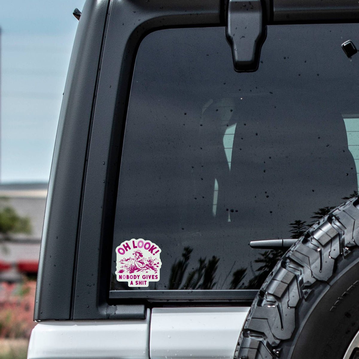 Funny Swear Cowgirl Nature Shit Vinyl Sticker - Twirls + Twigs