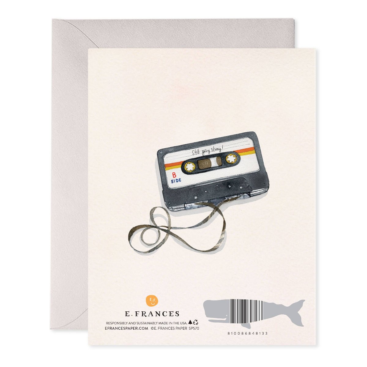 Anniversary Mix Tape Greeting Card - Twirls + Twigs