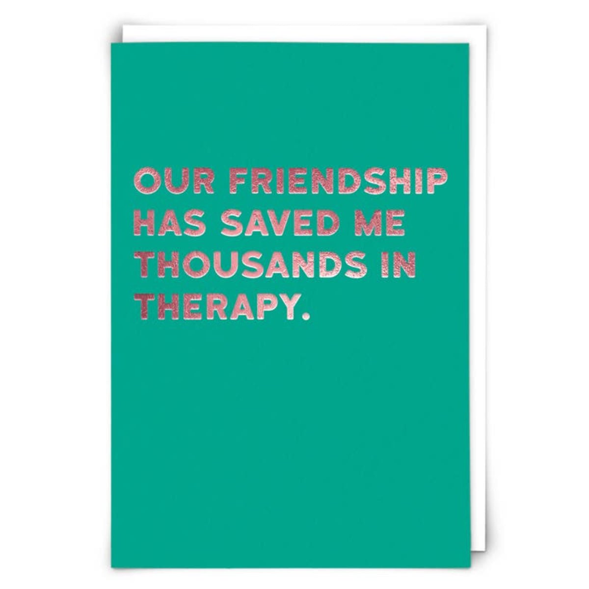 Therapy Greeting Card - Twirls + Twigs