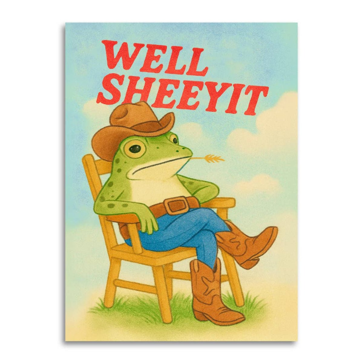 Well Sheeyit - Funny Just Because Card - Twirls + Twigs