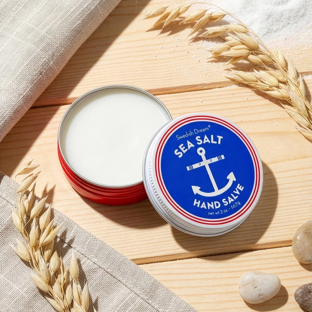 Sea Salt Hand Salve – Clean Ocean Scent - Twirls + Twigs