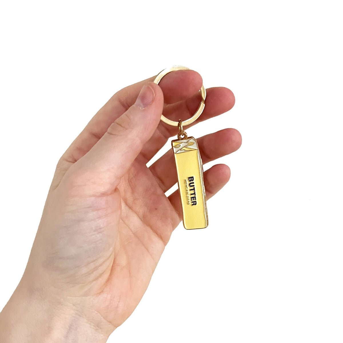 Stick of butter keychain - Twirls + Twigs