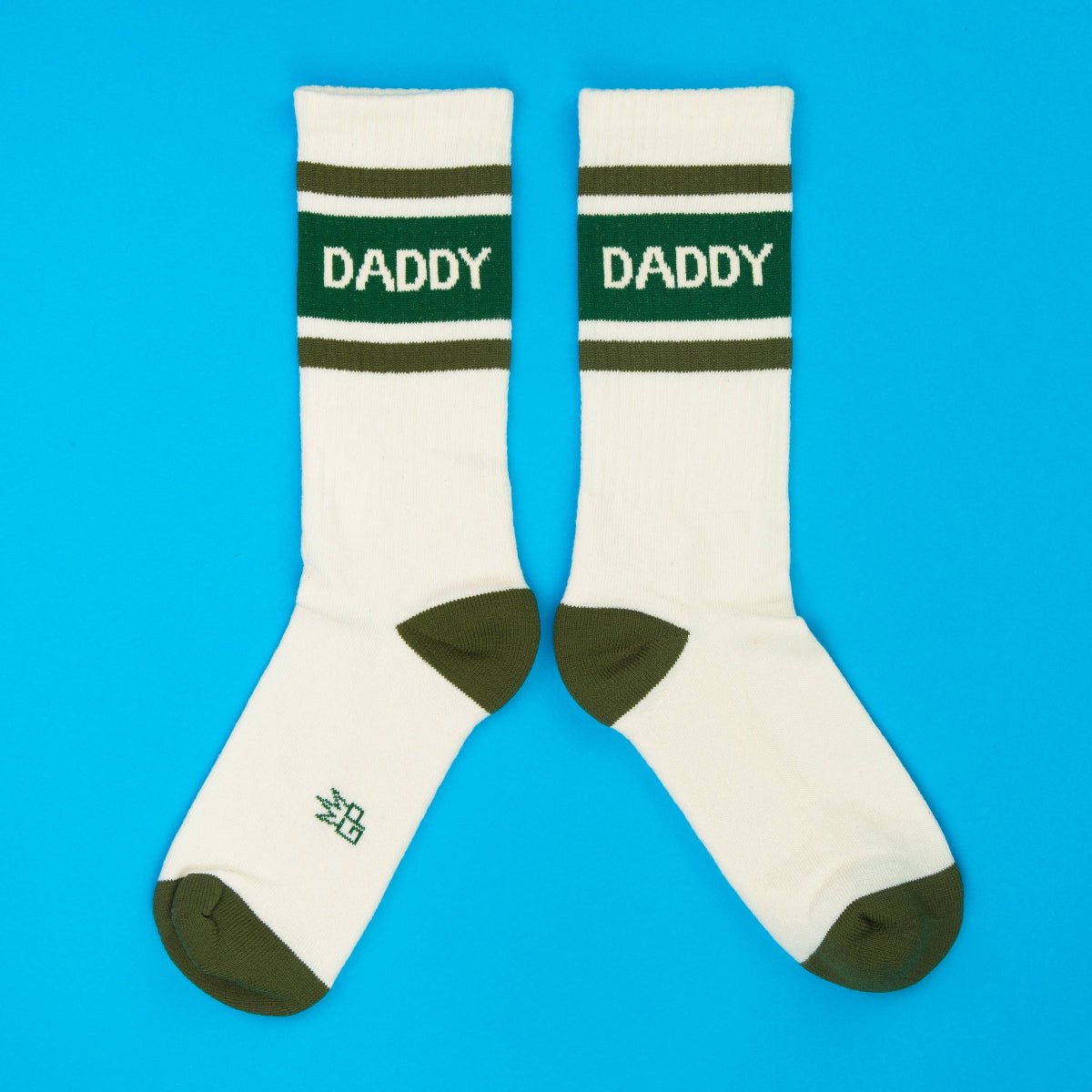 Daddy Gym Crew Socks - Twirls + Twigs