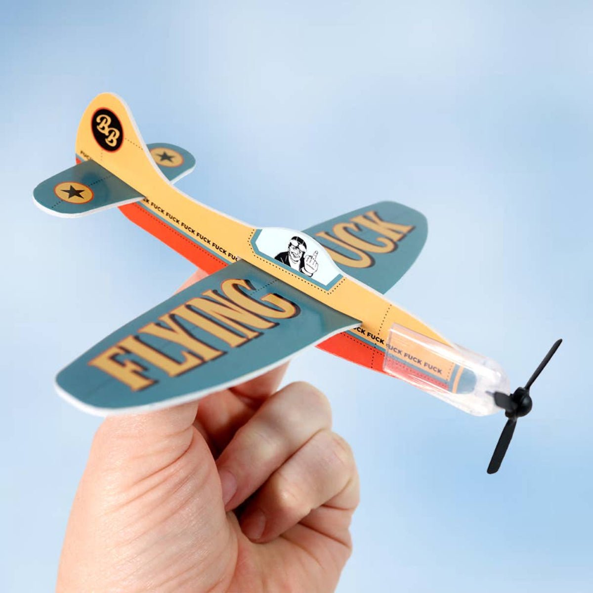 Novelty Toy Foam Glider Flying Fuck - Twirls + Twigs