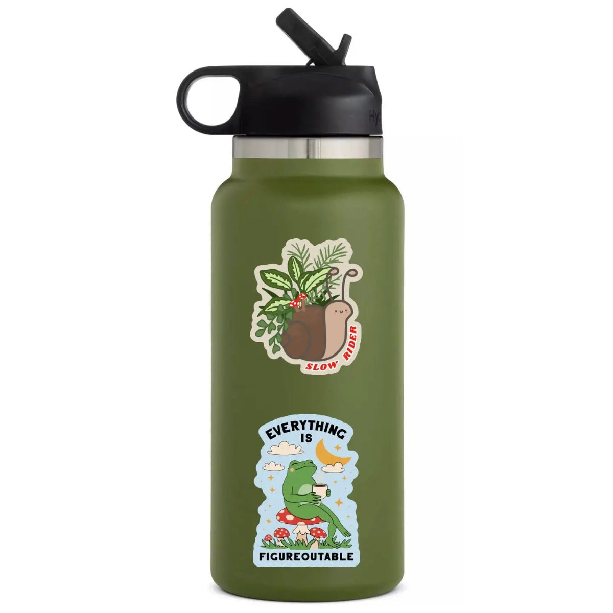 Positive Motivational Frog High Quality Vinyl Sticker - Twirls + Twigs