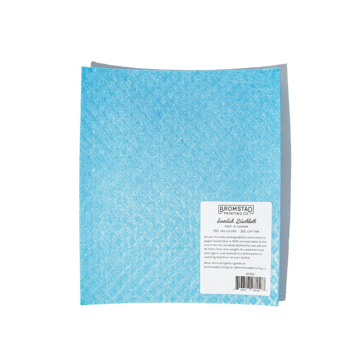 Bowie Cat - Swedish Dishcloth - Twirls + Twigs
